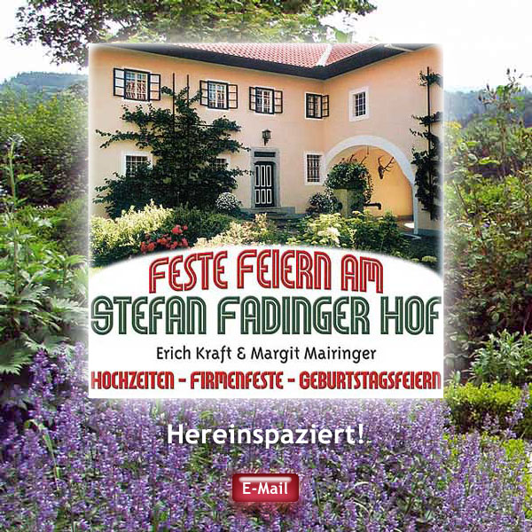 Willkommen am Stefan Fadinger Hof